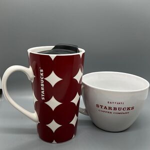 Starbucks Bundle of 2 Coffee Mugs.